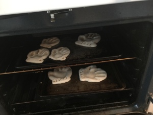 Mitens In the Oven