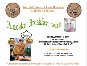 pancake breakfast- Bunny