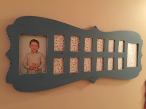 A School Picture Frame