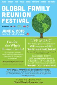 Global family Reunion flyer
