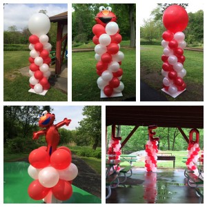 AMS Balloons Review Elmo Party Collage