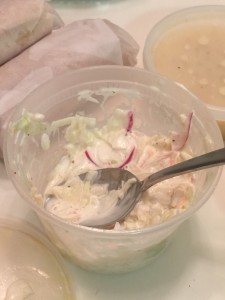 Baileys NOrth coleslaw