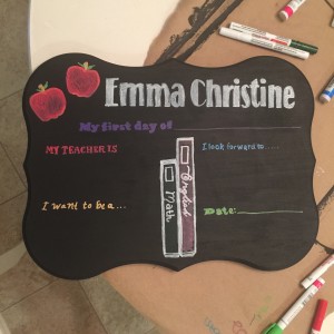 Emma Sign Front
