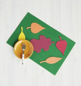 81376 Kids Club® Leaf Place Mat - September Kids Club