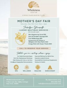 wholeness center mothers day specials 2018